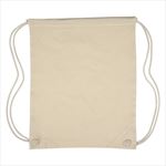 JH3840 Cooper Cotton Drawstring Bag with Custom Imprint